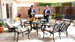 metal patio furniture