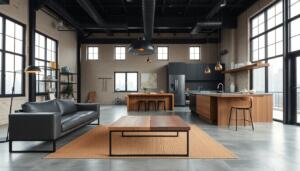 neo industrial interior design